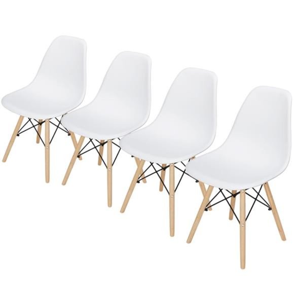 Set of 4 Modern Style Kitchen And Dining Chairs - Picture 9 of 10